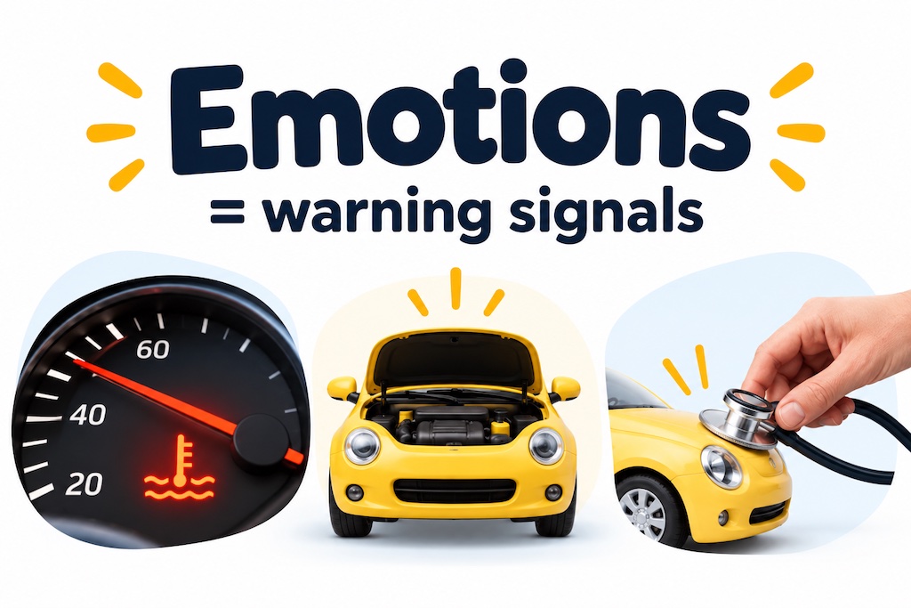 Emotions are warning signals